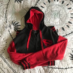 SUPERMAN Letterman Jacket
